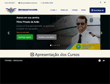 Tablet Screenshot of aerocurso.com